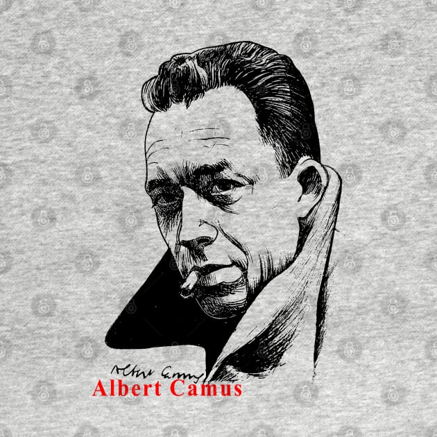 Albert Camus Sketch by riphan01